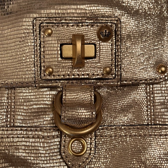 Juicy Couture crossbody gold bag purse - Picture 4 of 7